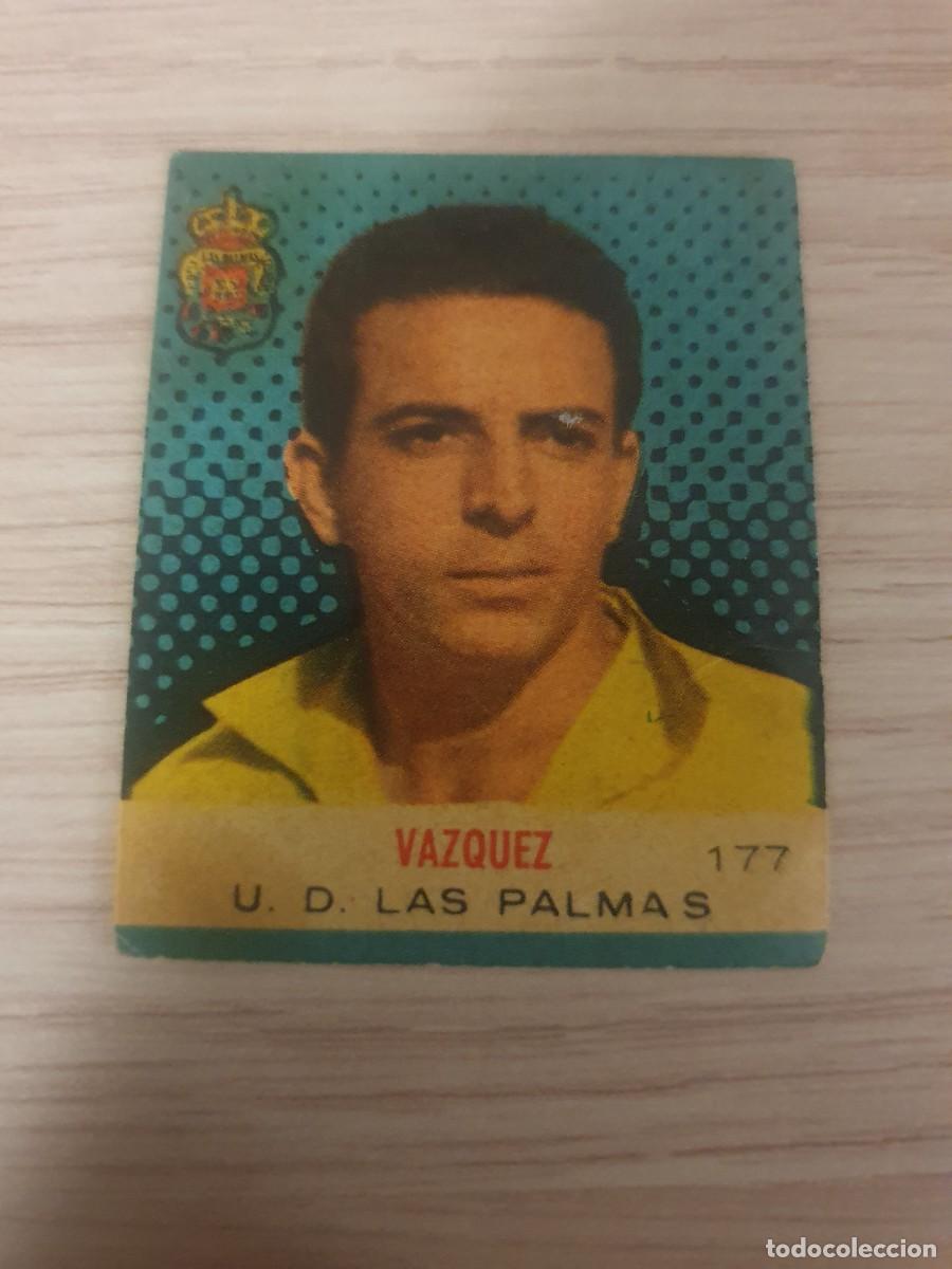 Figurine di Calcio: VAZQUEZ LAS PALMAS ED BRUGUERA CAMPEONES LIGA FUTBOL 50 51 CROMO 1950 1951 - SIN PEGAR
