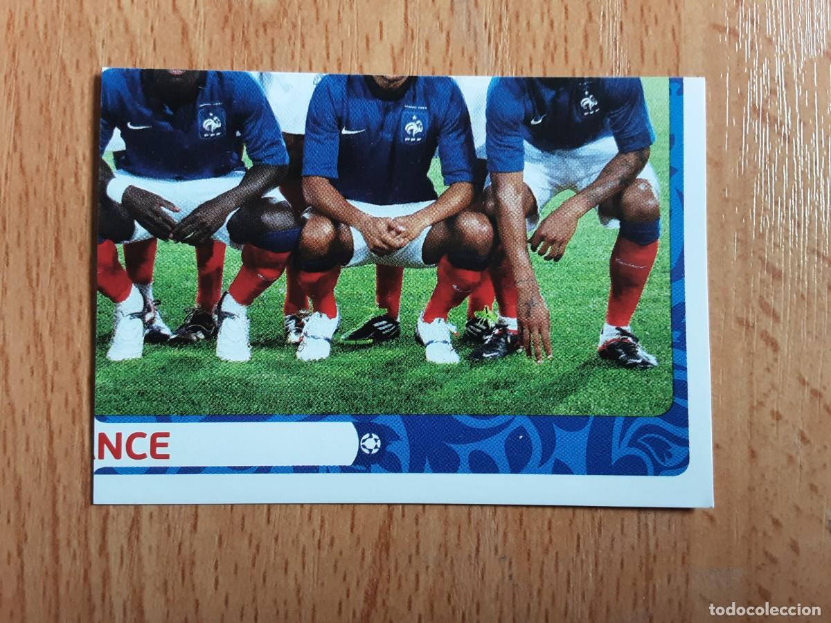 Football Stickers: CROMO FUTBOL EURO 2012 PANINI 460.ALINEACION-FRANCIA-NUNCA PEGADO