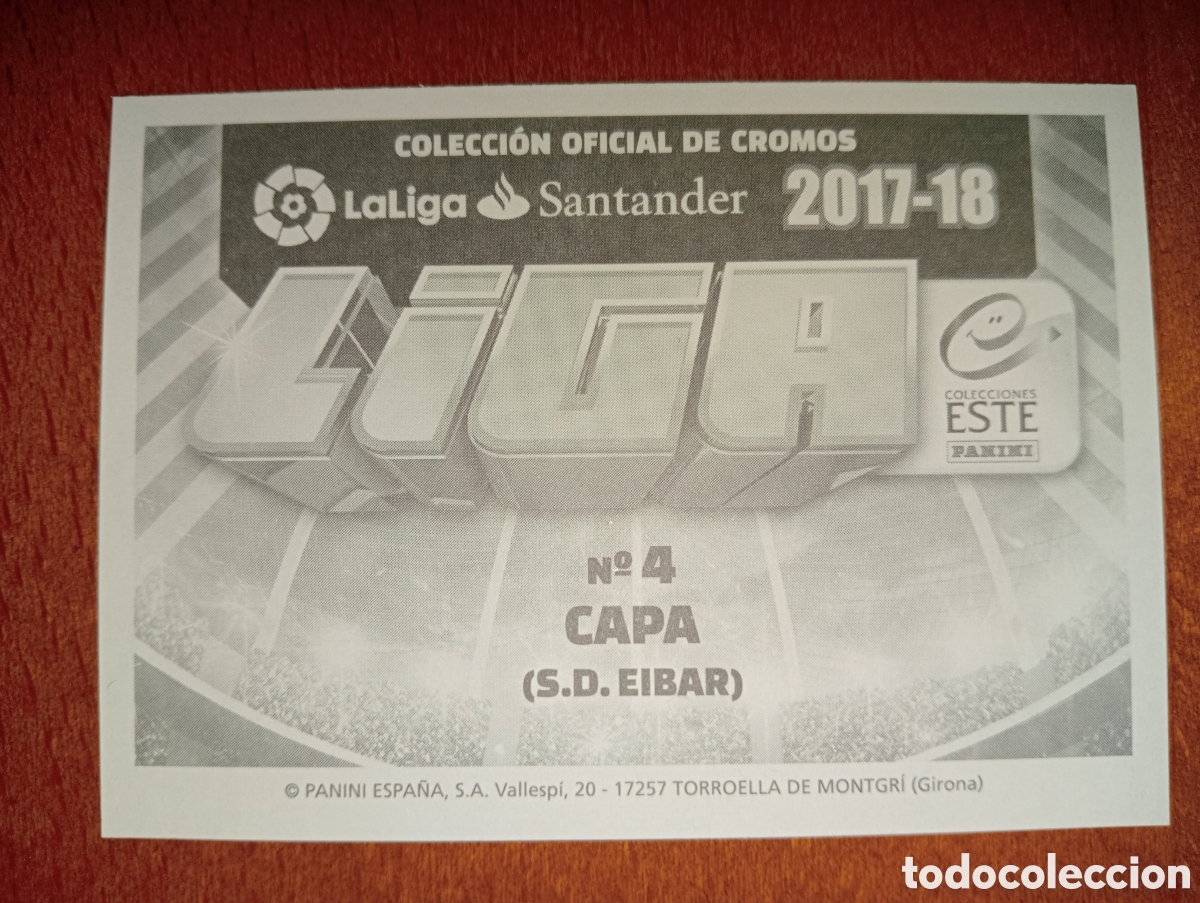 Cromos de f&uacute;tbol: Capa n&deg;4 liga este 17/18 Eibar - Foto 2