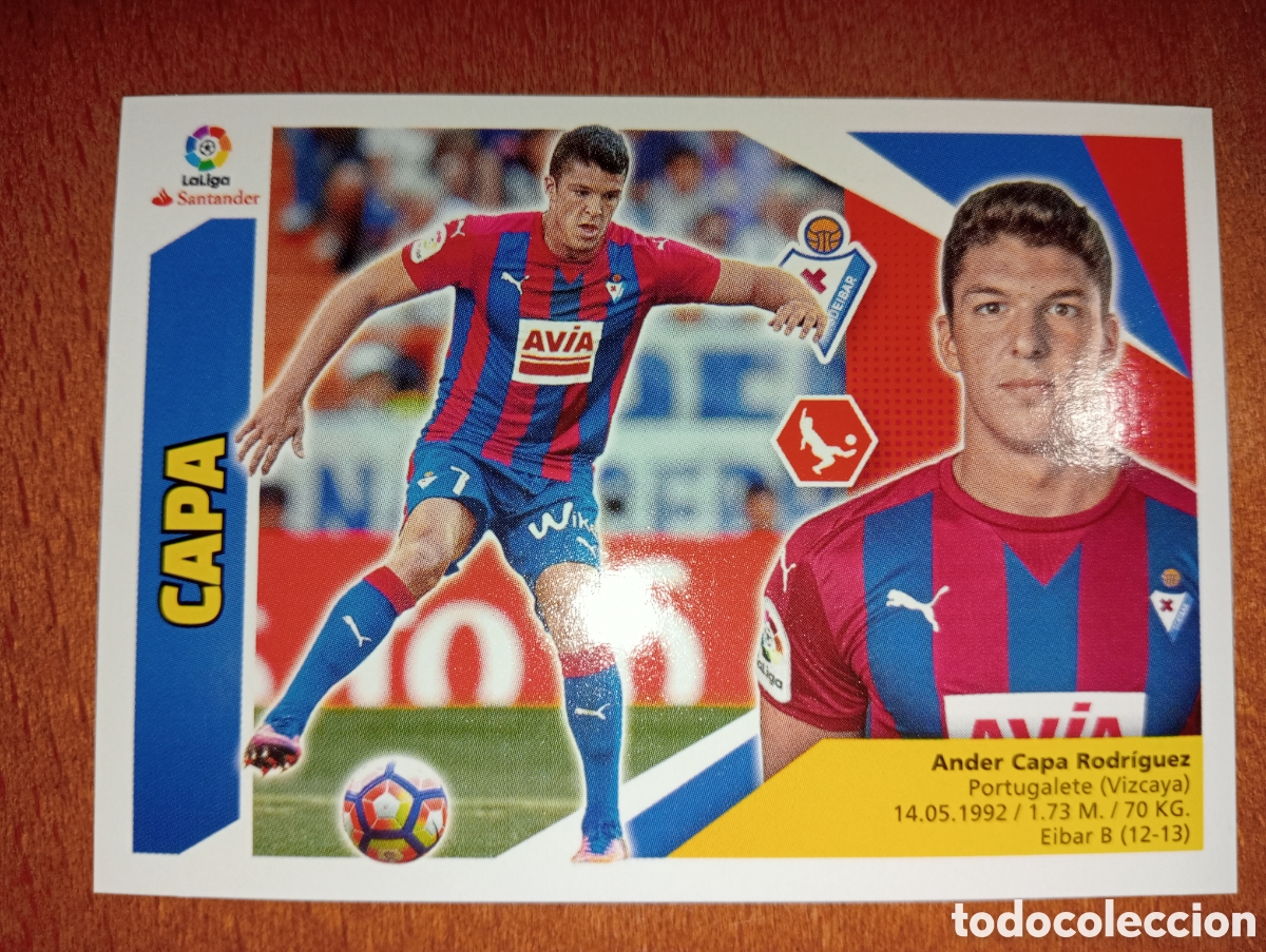 Cromos de f&uacute;tbol: Capa n&deg;4 liga este 17/18 Eibar - Foto 1