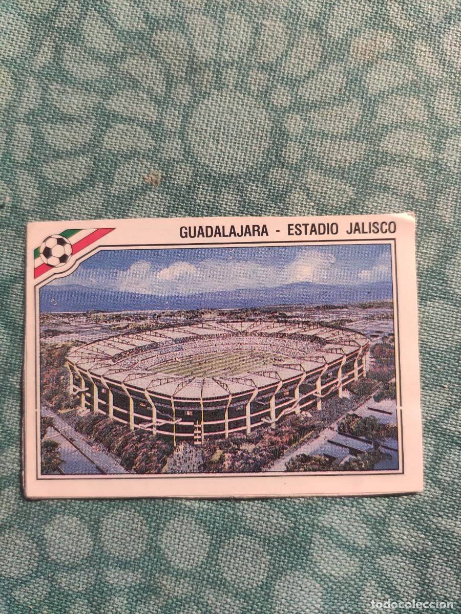 Cartes &agrave; collectionner de Football: 19 PANINI MEXICO 86 ESTADIO JALISCO - GUADALAJARA MUNDIAL 1986 CROMO RECORTADO RECUPERADO