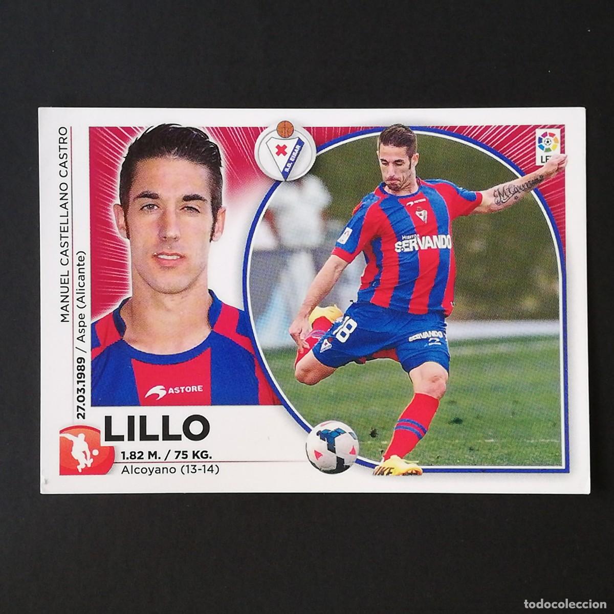 Cromos de f&uacute;tbol: #214 4 LILLO - SD EIBAR EDICIONES ESTE 2014 2015 14 15 - Foto 1