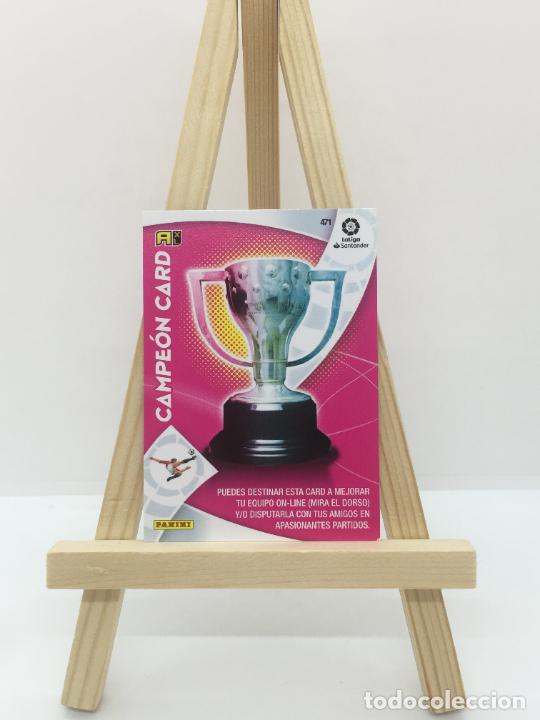 Figurine di Calcio: Campe&oacute;n Card 471 La Liga Santander Adrenalyn XL 2021/2022 Panini