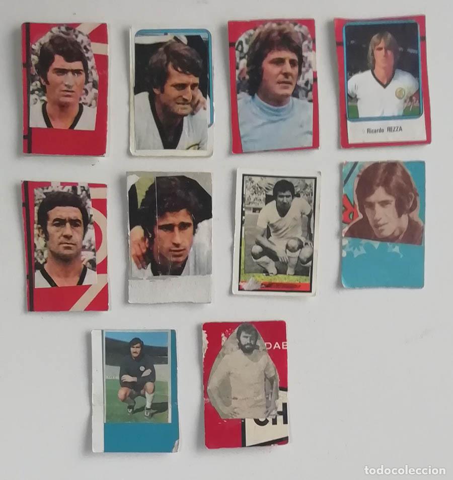 Fu&szlig;ball-Sticker: 10 cromos Liga Primera Divisi&oacute;n a&ntilde;os 70