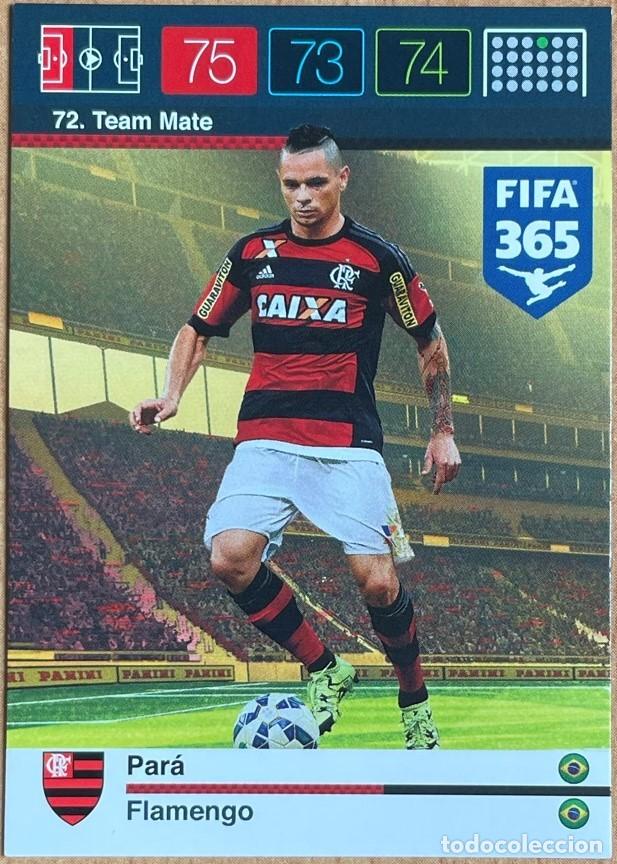 Figurine di Calcio: 72 PARA FLAMENGO FICHAS ADRENALYN XL FIFA 365 2015 2016 15 16