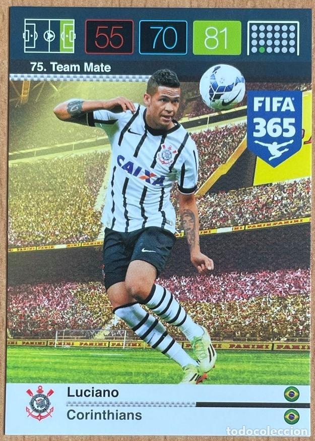 Cromos de Futebol: 75 LUCIANO CORINTHIANS FICHAS ADRENALYN XL FIFA 365 2015 2016 15 16
