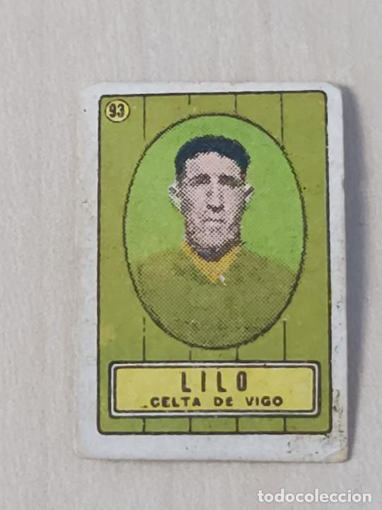 Cromos de F&uacute;tbol: CROMO N&ordm; 93 LILO - CELTA DE VIGO - LOS CIEN ASES DEL FUTBOL ESPA&Ntilde;OL PRODUCTOS KARALAZ