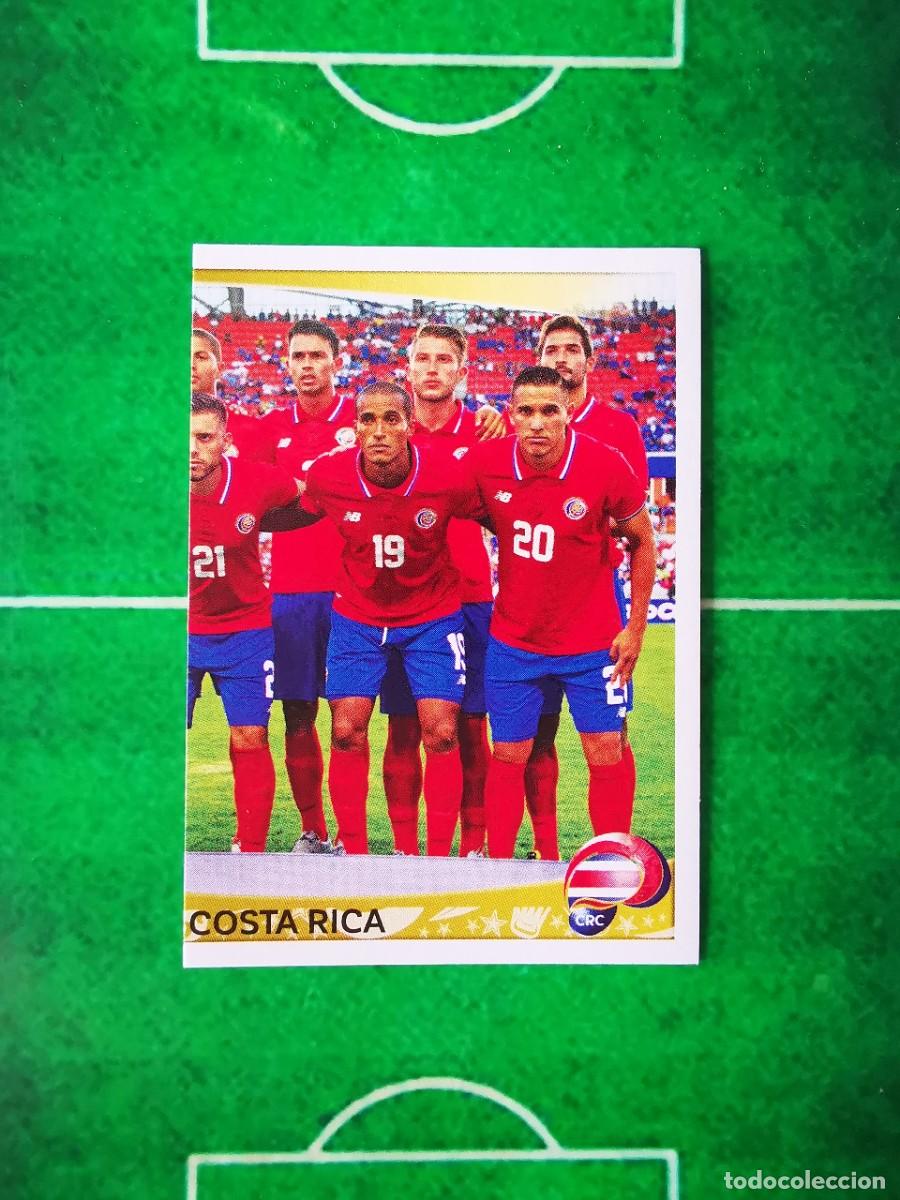 Football Stickers: CROMO FUTBOL 16 SIN PEGAR PANINI COPA AMERICA CENTENARIO USA 2016 COSTA RICA 64 ALINEACION