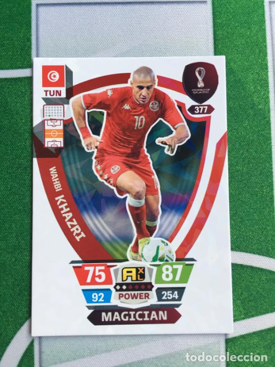 Cromos de Futebol: 377. Wahbi Khazri (Tunisia) Magician Adrenalyn FIFA World Cup Qatar 2022 PANINI