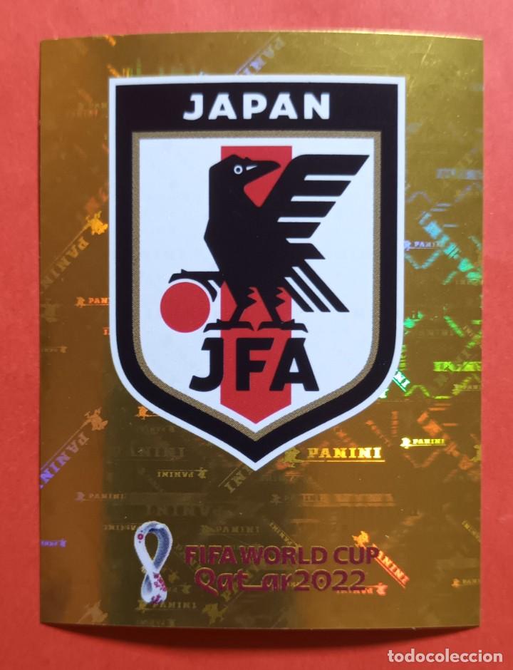Cromos de f&uacute;tbol: 2 JPN - ESCUDO - JAPON - MUNDIAL QATAR 2022 22 - FIFA WORLD CUP - PANINI
