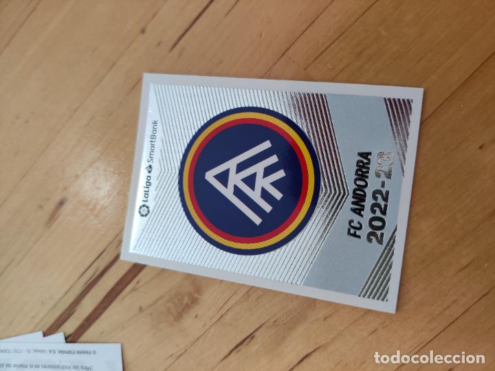 Football Stickers: andorra 3 escudo segunda division este 2022 2023 22 23 sin pegar