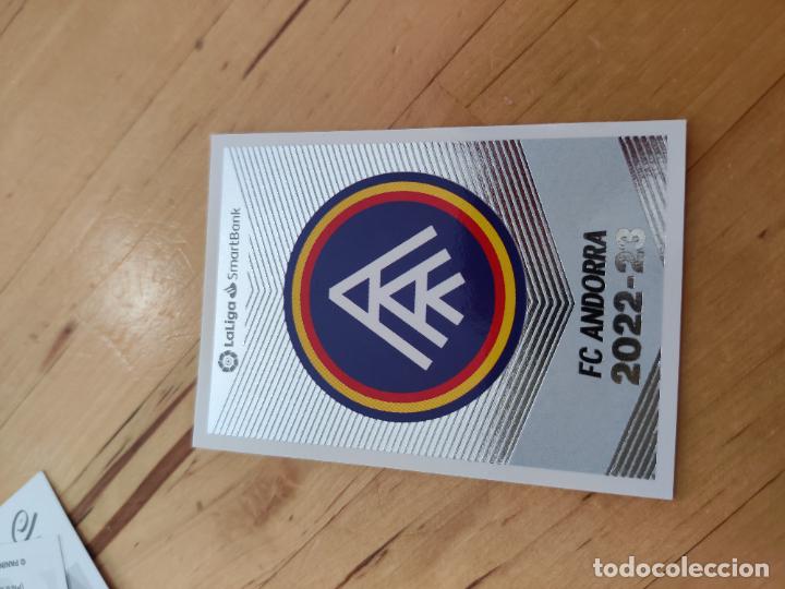 Football Stickers: andorra 3 escudo segunda division este 2022 2023 22 23 sin pegar