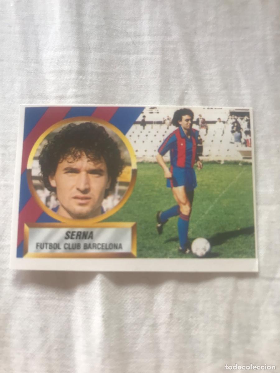 Cromos de f&uacute;tbol: Serna - Foto 1