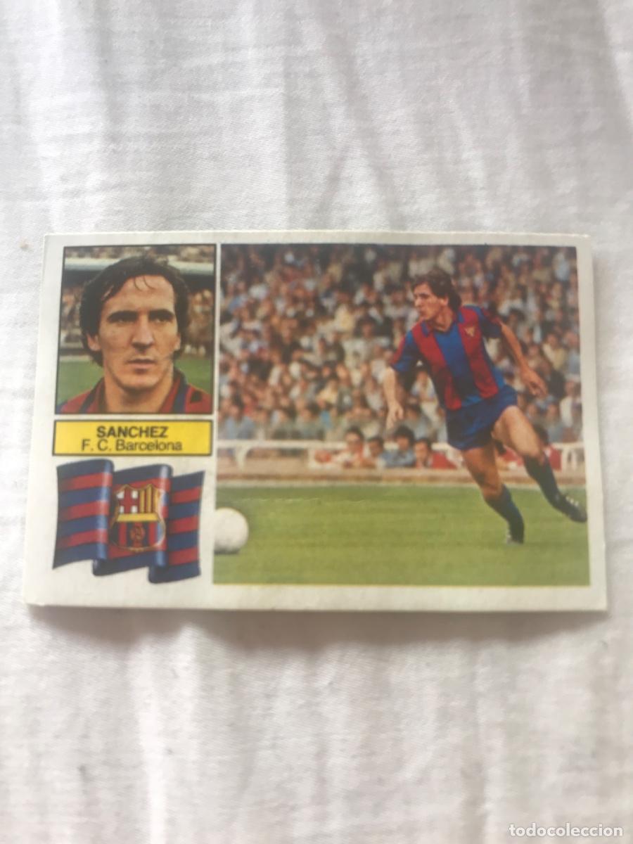 Cromos de f&uacute;tbol: Sanchez - Foto 1