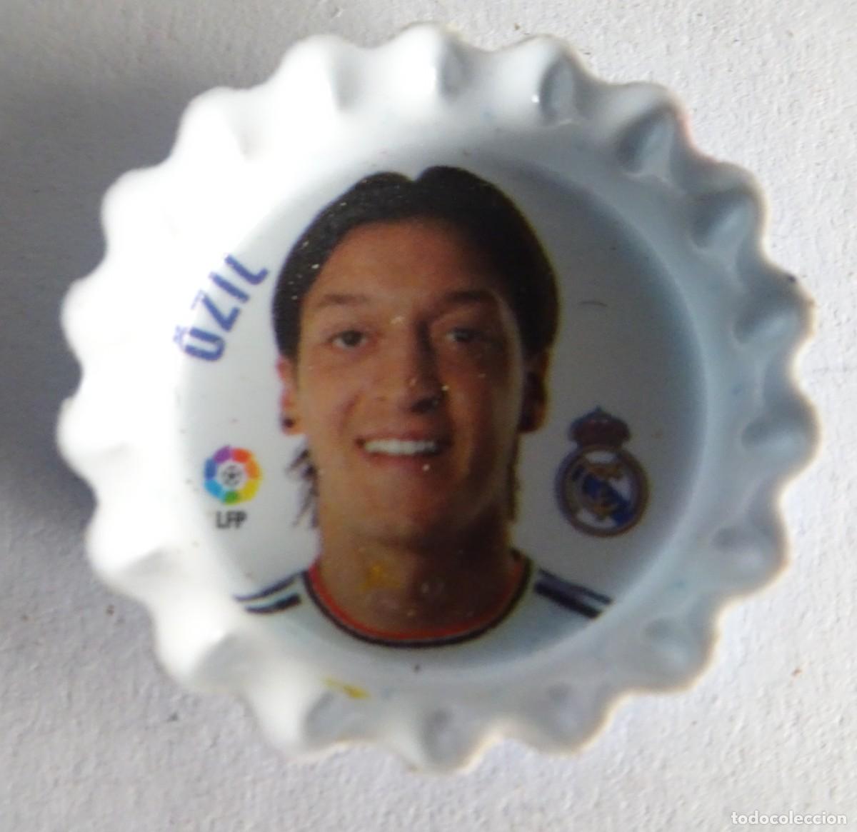 Figurine di Calcio: CROMO &Ouml;ZIL, F&Uacute;TBOL CHAPA GREFUSA, R.MADRID, VER FOTOS