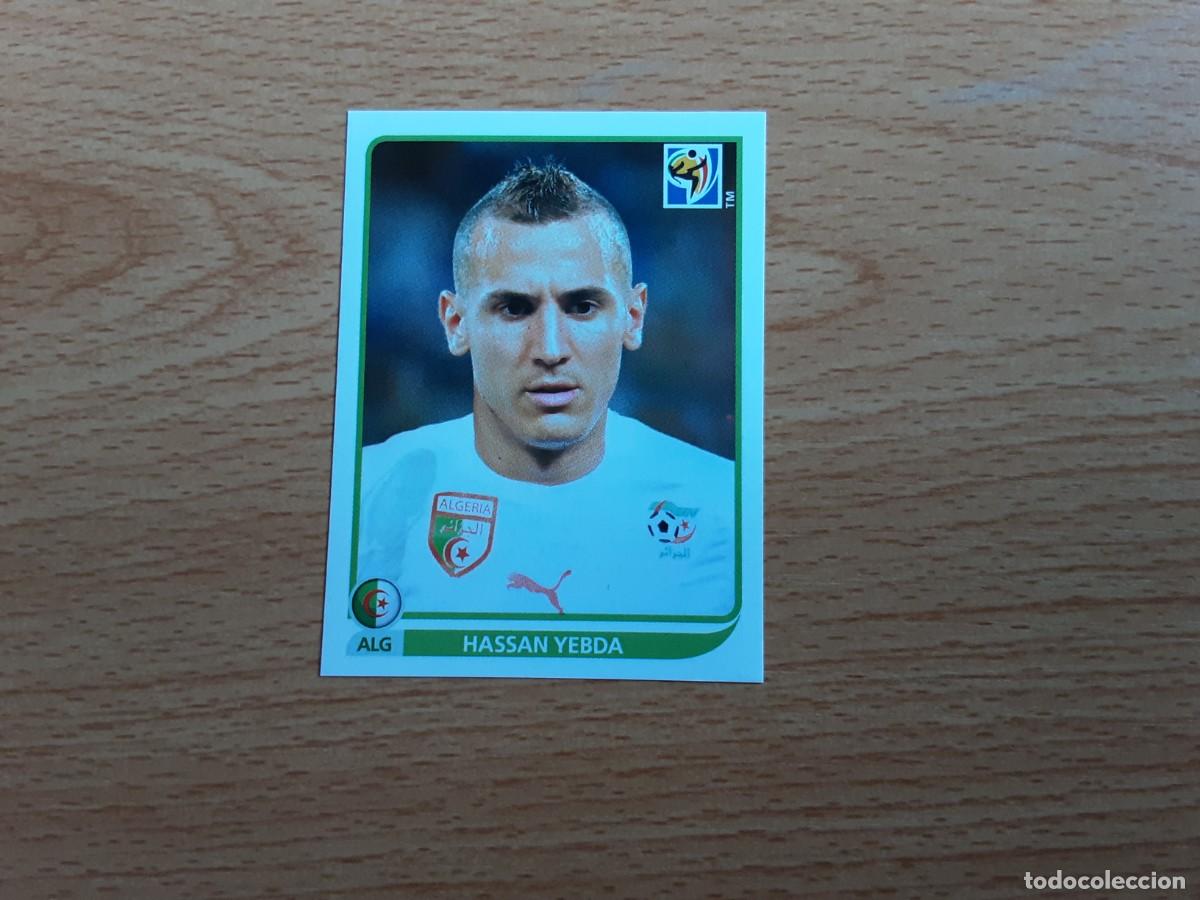 Football Stickers: CROMO FUTBOL MUNDIAL 2010 PANINI 228.YEBDA-ARGELIA-NUNCA PEGADO