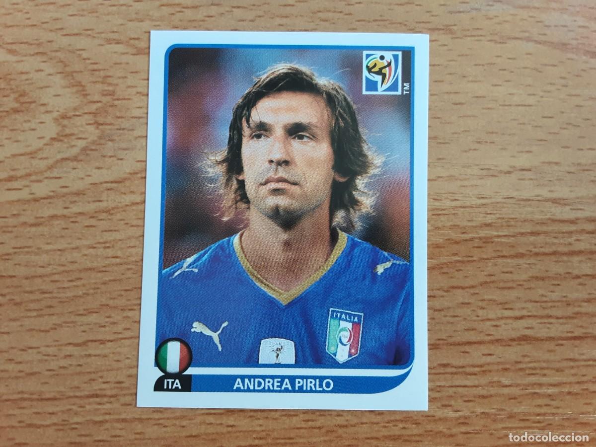 Cromos de f&uacute;tbol: CROMO FUTBOL MUNDIAL 2010 PANINI 422.PIRLO-ITALIA-NUNCA PEGADO