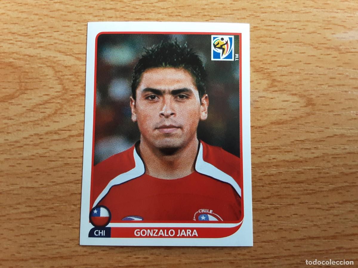 Football Stickers: CROMO FUTBOL MUNDIAL 2010 PANINI 622.JARA-CHILE-NUNCA PEGADO