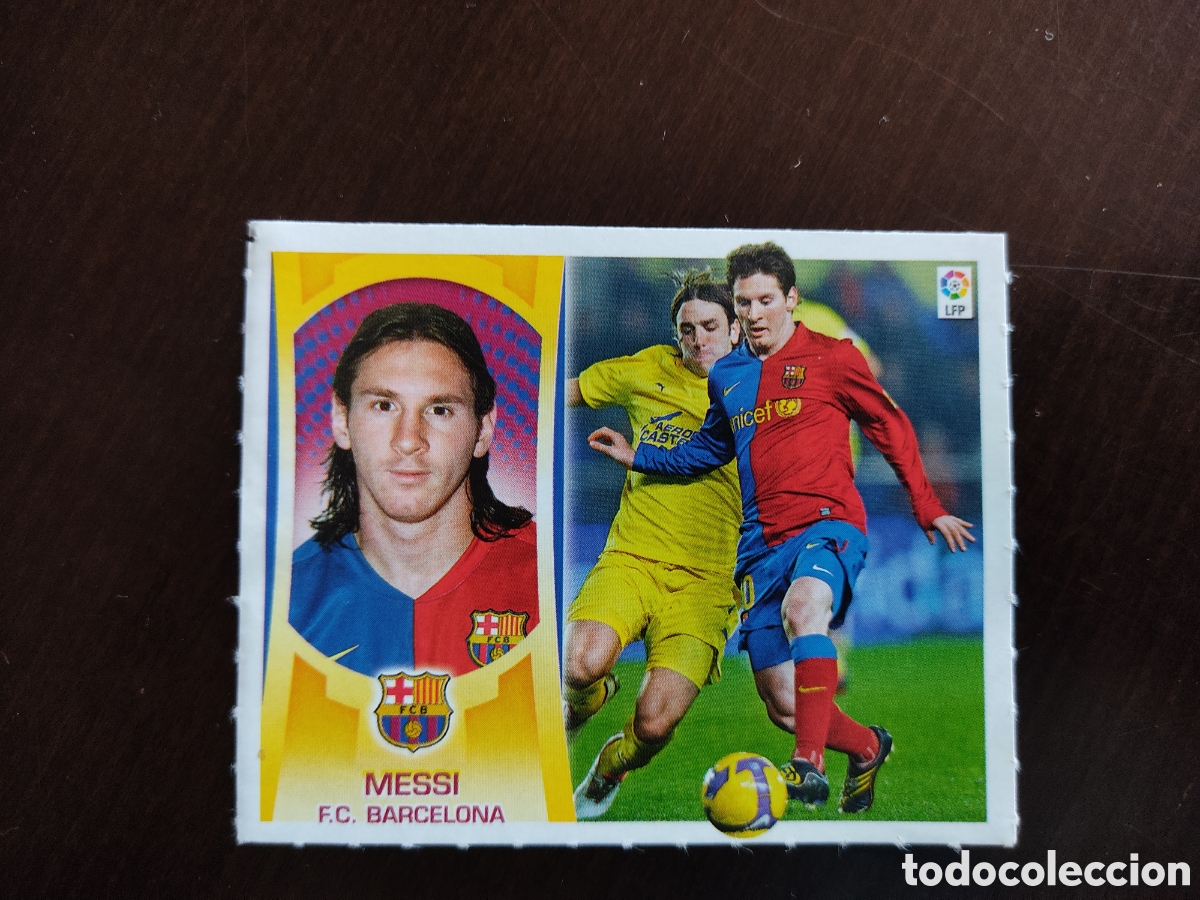 Cromos de f&uacute;tbol: Cromo Leo Messi - Foto 1