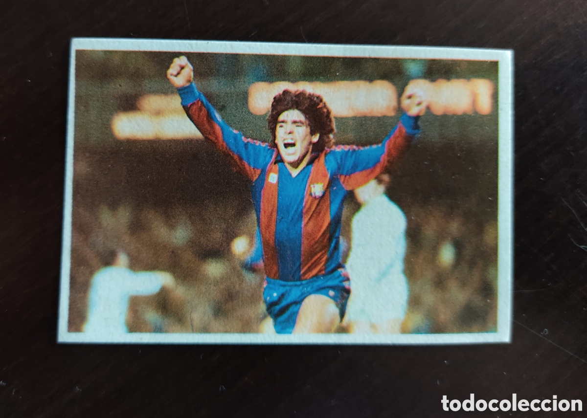 Cromos de f&uacute;tbol: Cromos de Maradona - Foto 5