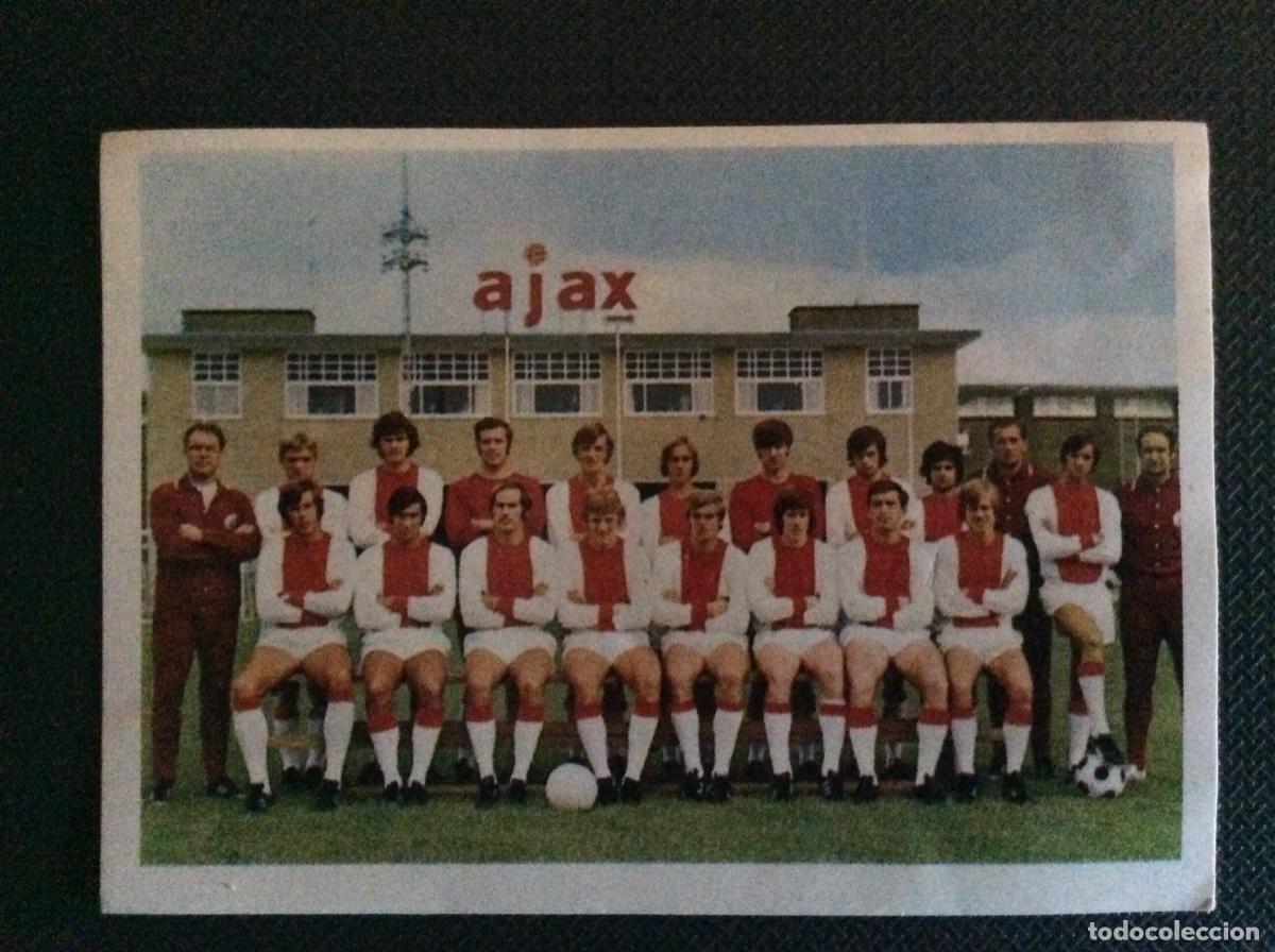 Cromos de f&uacute;tbol: Ajax con Johan Cruyff Marca 15
