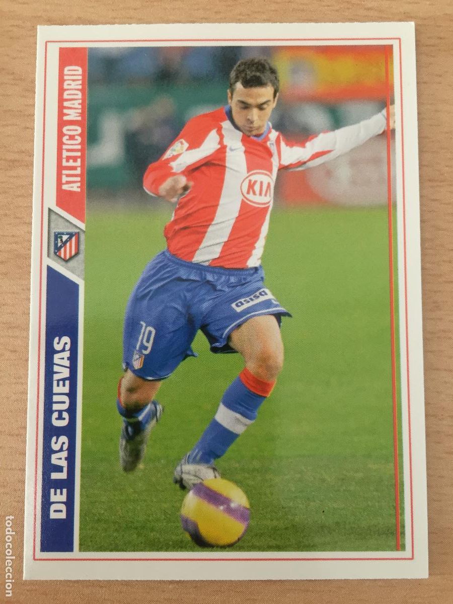 Cromos de F&uacute;tbol: 2007-2008 - 1173 DE LAS CUEVAS - ATLETICO DE MADRID - MUNDICROMO