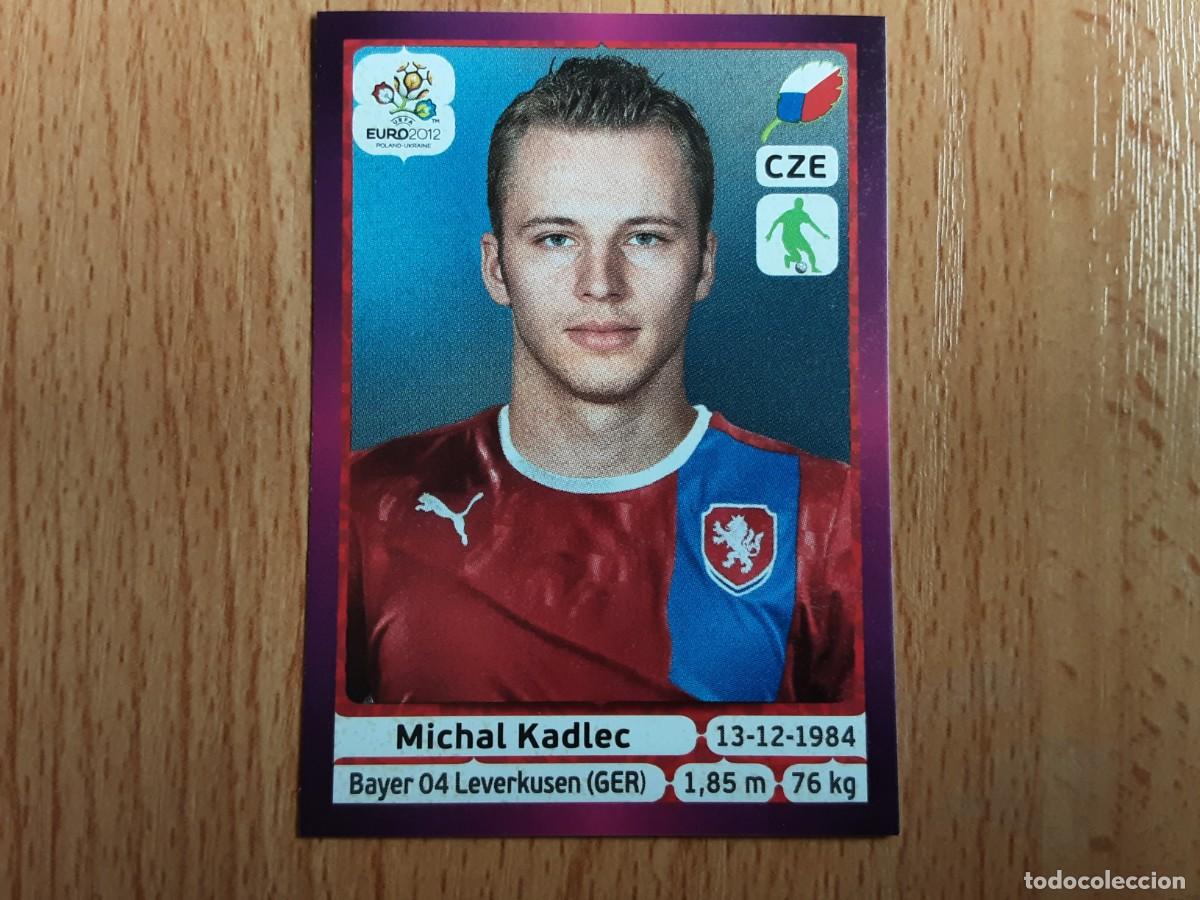 Football Stickers: CROMO FUTBOL EURO 2012 PANINI VERSION ALEMANA 144.KADLEC-REPUBLICA CHECA-NUNCA PEGADO