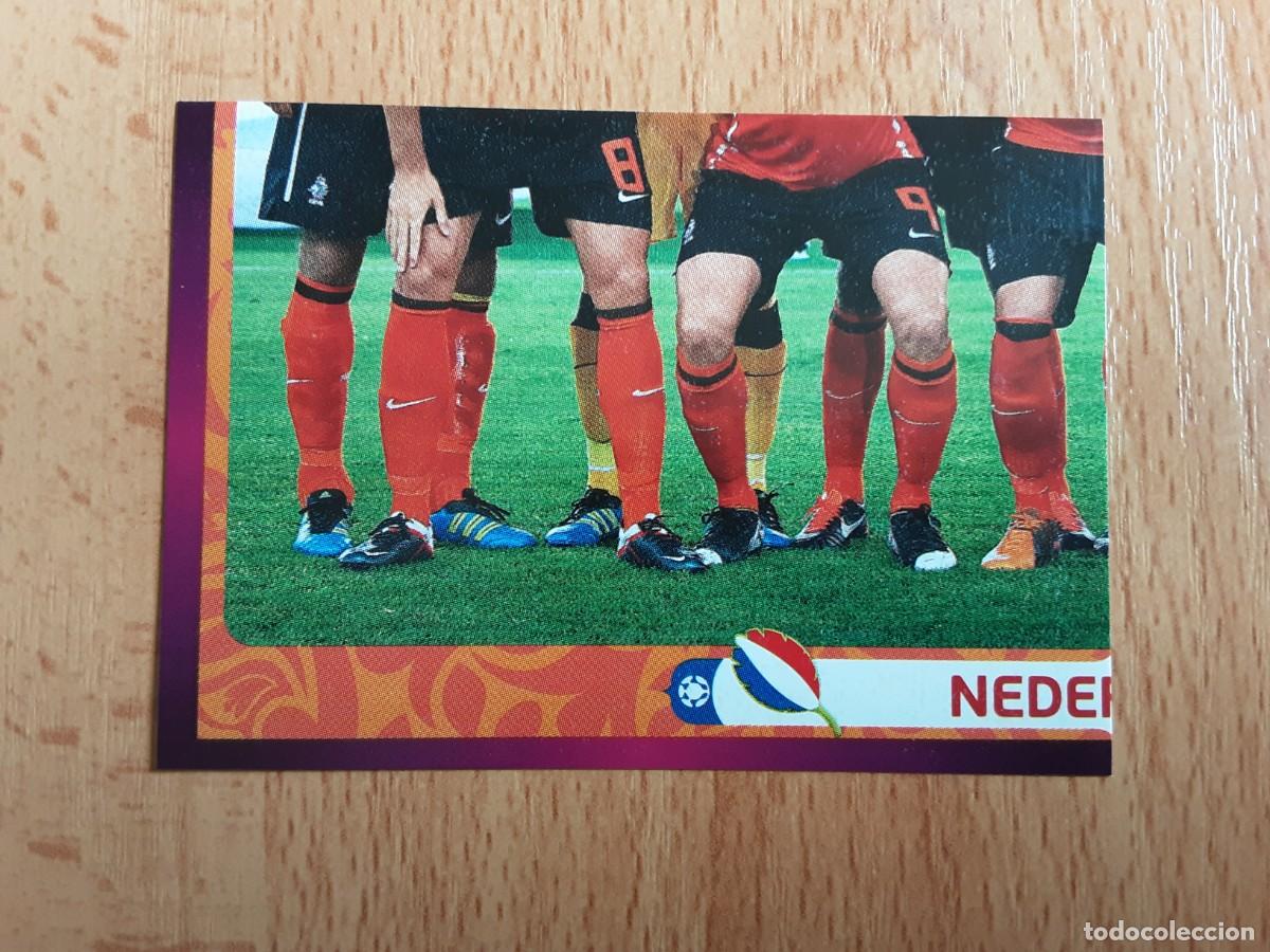 Football Stickers: CROMO FUTBOL EURO 2012 PANINI VERSION ALEMANA 169.ALINEACION-HOLANDA-NUNCA PEGADO