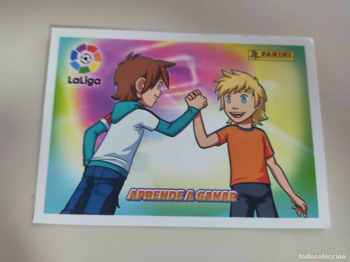 Cromos de F&uacute;tbol: 7 Los valores del capi, aprende a ganar, Panini Ediciones este 2016 2017 16 17