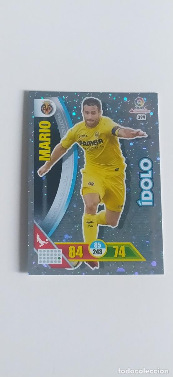 Figurine di Calcio: IDOLO MARIO VILLARREAL N&ordm; 399 CARD ADRENALYN PANINI 16 17 2016 2017