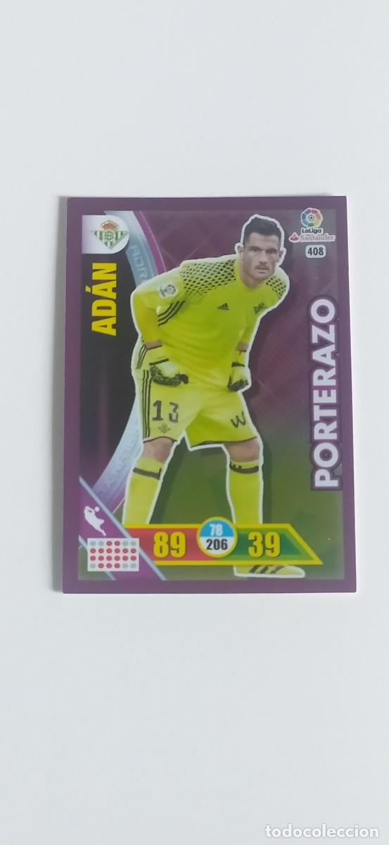 Figurine di Calcio: ADAN BETIS N&ordm; 408 CARD ADRENALYN PANINI 16 17 2016 2017