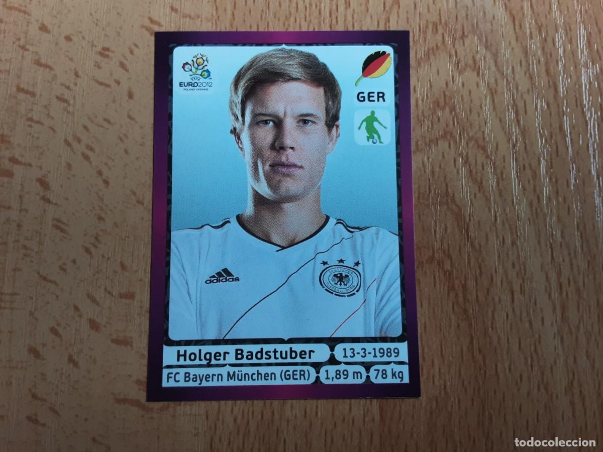 Football Stickers: CROMO FUTBOL EURO 2012 PANINI VERSION ALEMANA 232.BADSTUBER-ALEMANIA-NUNCA PEGADO