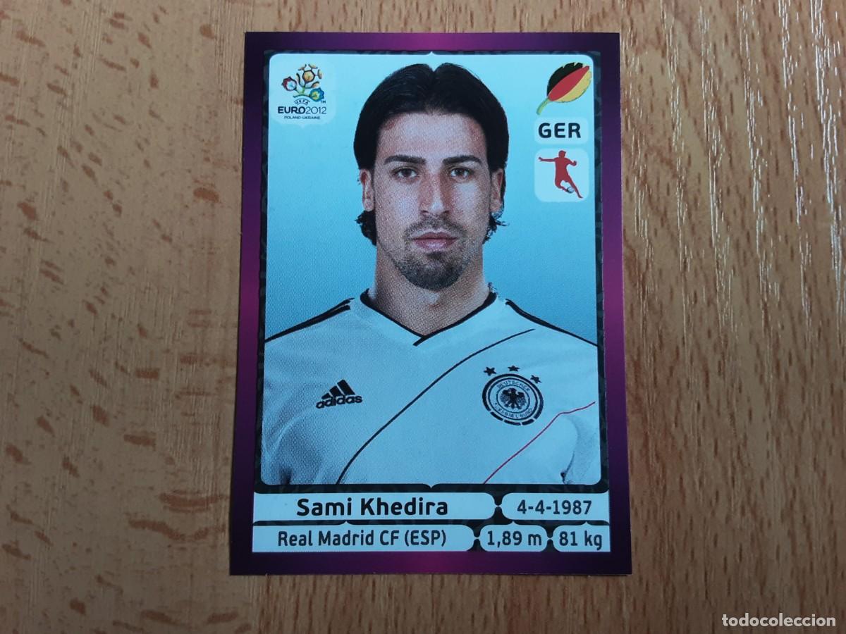 Football Stickers: CROMO FUTBOL EURO 2012 PANINI VERSION ALEMANA 238.KHEDIRA-ALEMANIA-NUNCA PEGADO