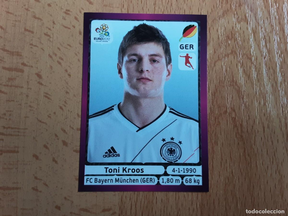 Cromos de F&uacute;tbol: CROMO FUTBOL EURO 2012 PANINI VERSION ALEMANA 240.KROOS-ALEMANIA-NUNCA PEGADO