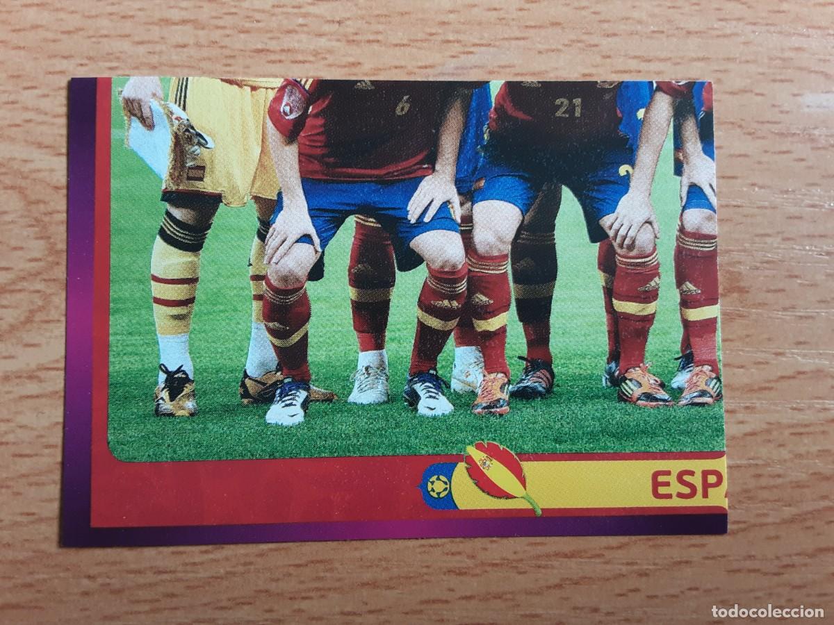 Cromos de F&uacute;tbol: CROMO FUTBOL EURO 2012 PANINI VERSION ALEMANA 285.ALINEACION-ESPA&Ntilde;A-NUNCA PEGADO