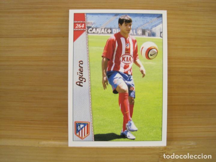 Cromos de f&uacute;tbol: AG&Uuml;ERO-ATLETICO DE MADRID-NUEVO FICHAJE ROOKIE-FICHAS 2005 AS-CROMO DE FUTBOL-VER FOTOS-(98.303)