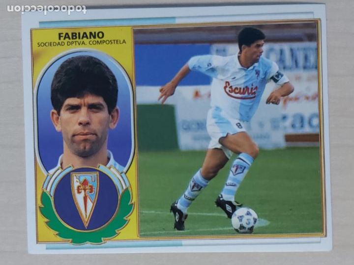 Cromos de Futebol: CROMO FABIANO - ESTE 1996 97 - 96 97 - CROMO SIN PEGAR - COMPOSTELA