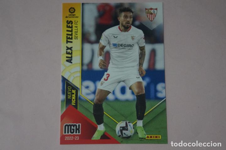 Cromos de f&uacute;tbol: TRADING CARD DE FUTBOL ALEX TELLES DEL SEVILLA F.C. FICHAJE N&ordm; 456 LIGA MEGACRACKS 2022-2023/22-23