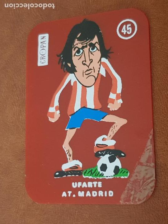 Cromos de f&uacute;tbol: UFARTE AT.MADRID - Foto 1