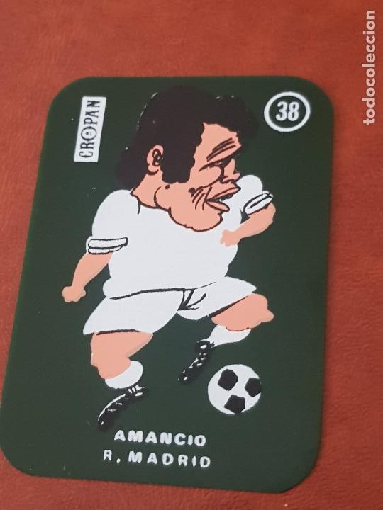 Cromos de f&uacute;tbol: AMANCIO R.MADRID - Foto 1