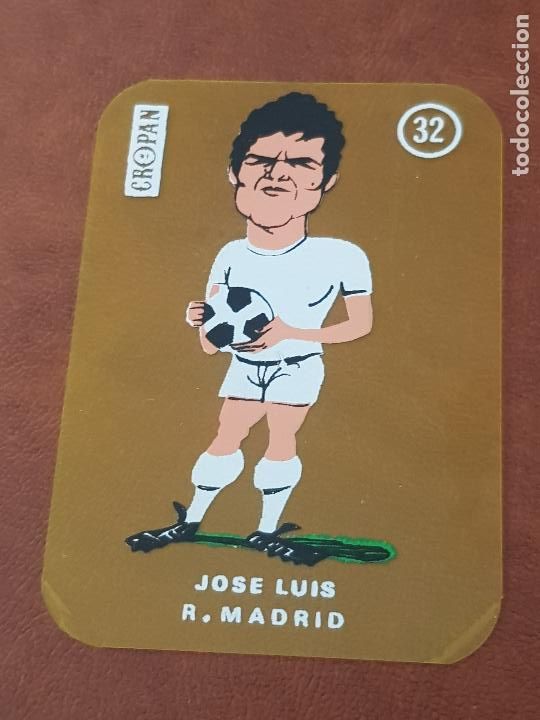 Cromos de f&uacute;tbol: JOSE LUIS R.MADRID - Foto 1