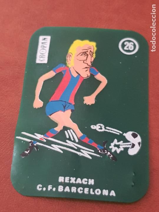 Cromos de f&uacute;tbol: REXACH C.F.BARCELONA - Foto 1
