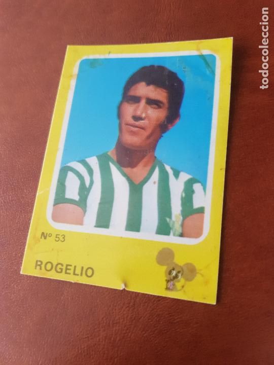Cromos de f&uacute;tbol: ROGELIO - Foto 1