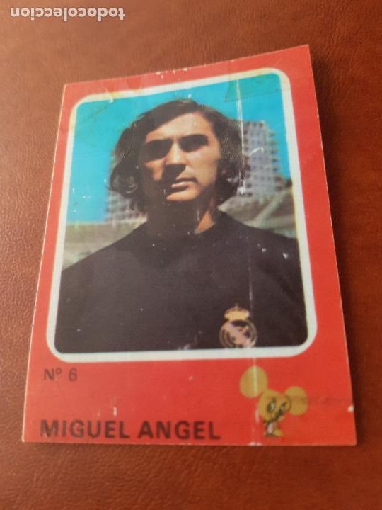Cromos de f&uacute;tbol: MIGUEL ANGEL - Foto 1