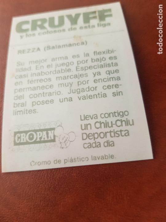 Cromos de f&uacute;tbol: REZZA - Foto 2