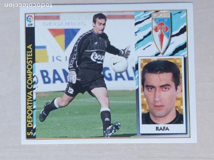 Cromos de Futebol: CROMO RAFA - ESTE 1997 98 - 97 98 - CROMO SIN PEGAR - COMPOSTELA