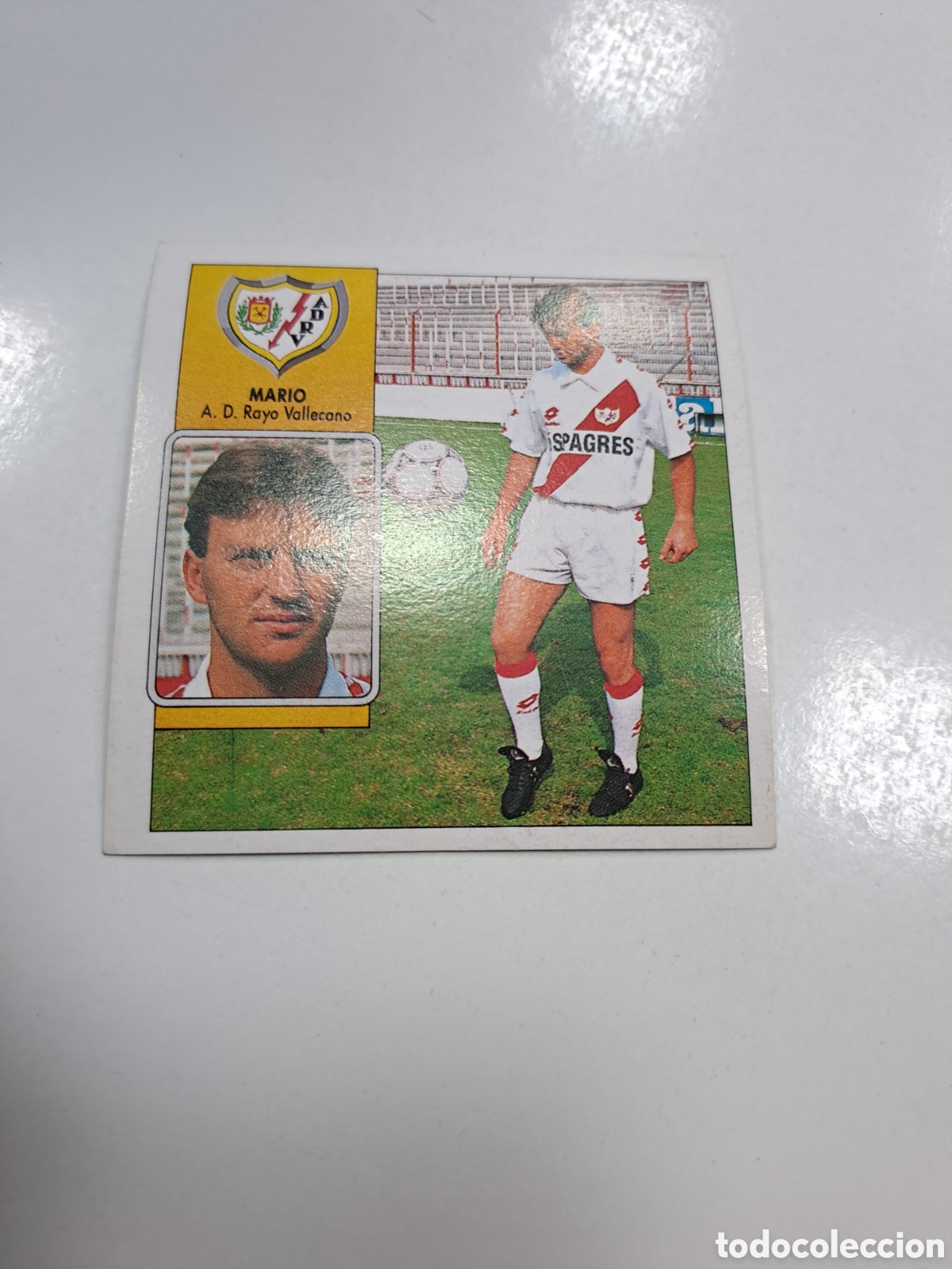 Cromos de f&uacute;tbol: EDICIONES ESTE 92 93 MARIO RAYO VALLECANO NUEVO - Foto 1