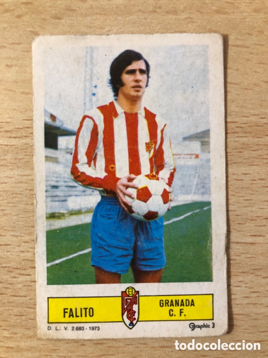 Cromos de f&uacute;tbol: Falito Granada CF Ediciones Este 73/74 sin pegar - Foto 1