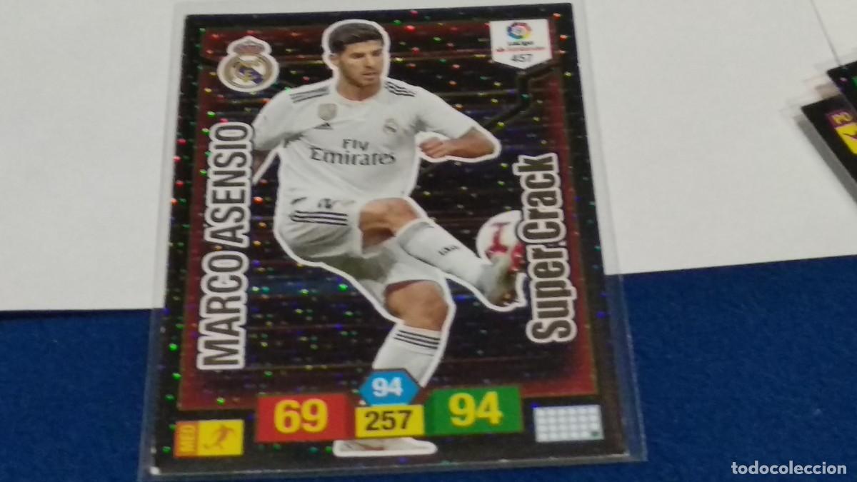 Cromos de f&uacute;tbol: ADRENALYN XL 2018-2019 REAL MADRID N&ordm; 457 MARCO ASENSIO SUPER CRACK - LIGA 18/19 CROMO