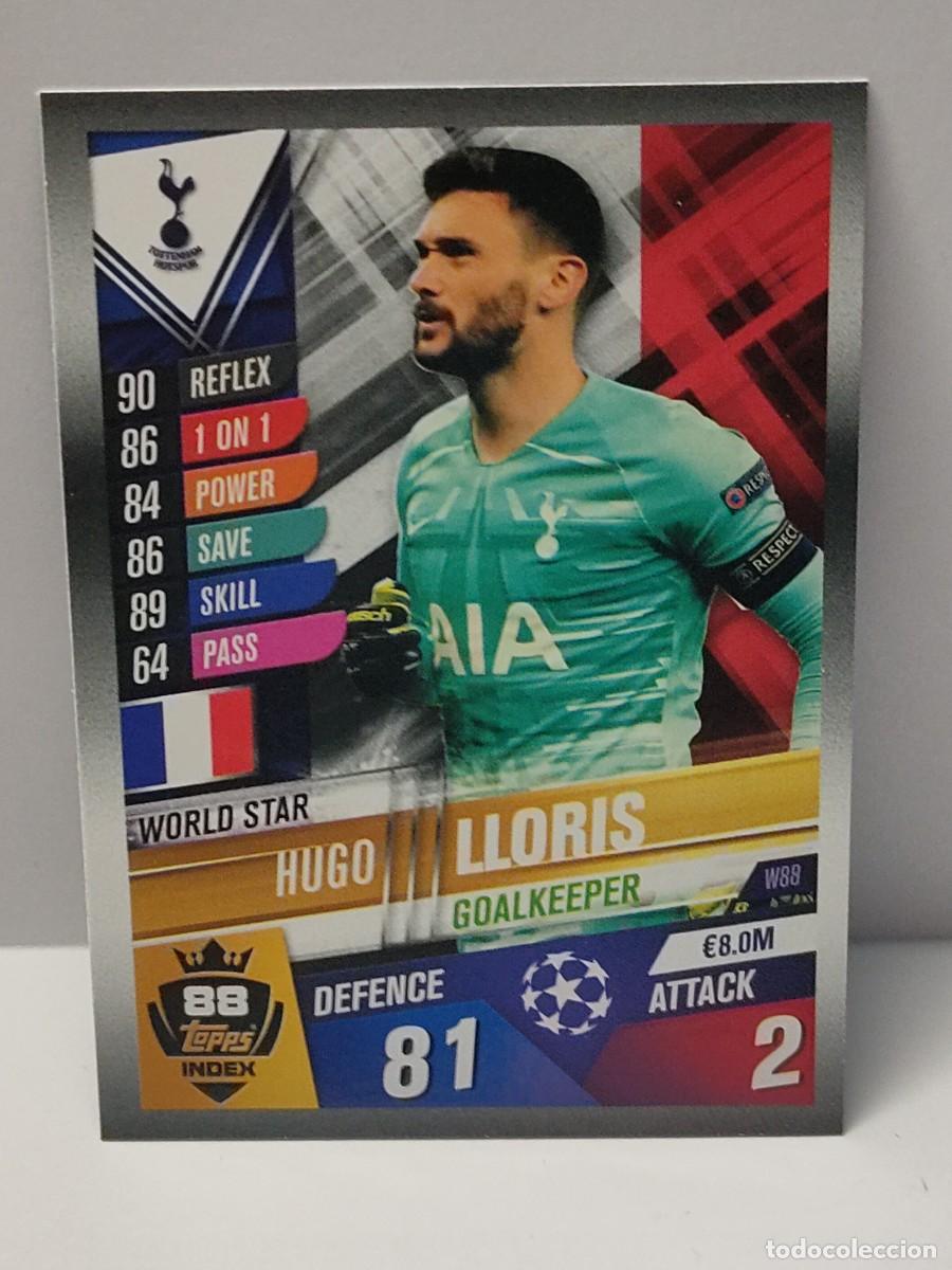 Football Stickers: Cromo TOPPS UEFA CHAMPIONS LEAGUE 2019/2020 19 20 - WORLD STAR - LLORIS W88